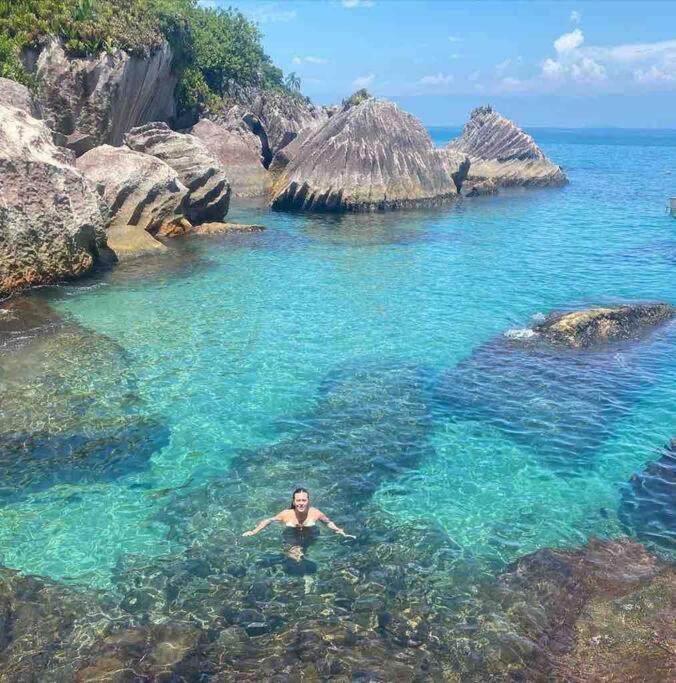 Novo-Refugio Do Arquiteto - Casa Coqueiro, 4 Minutos Caminhando Ate A Praia Sao Sebastiao  Eksteriør bilde